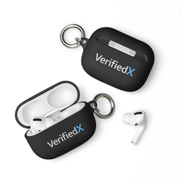 VFX Case for AirPods, a black rubber case